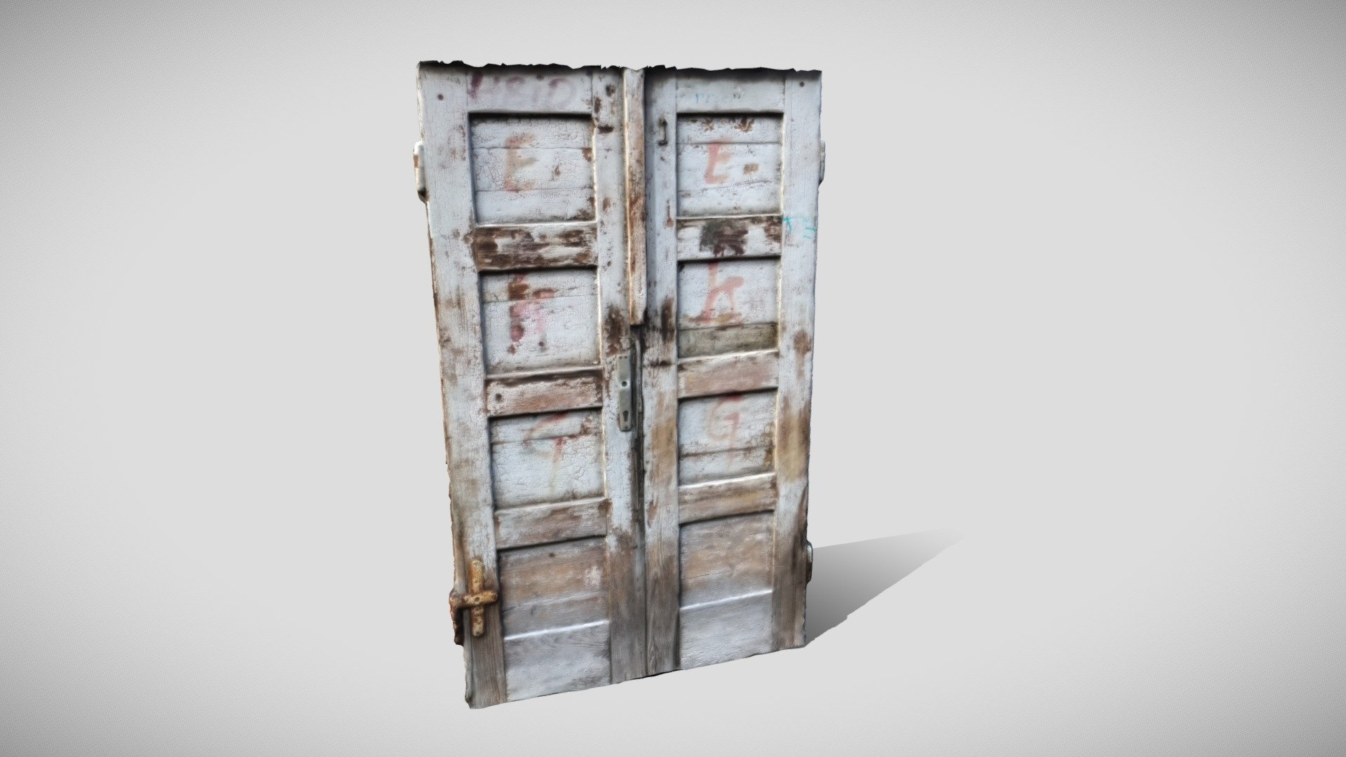 Old Wooden Door - Photoscanned