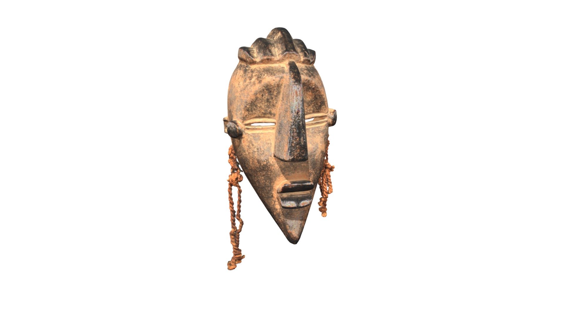 Lwala People Ceremonial Dance Mask