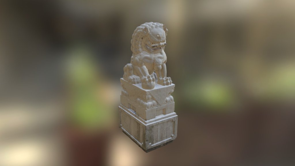 Chinatown Lion Statue