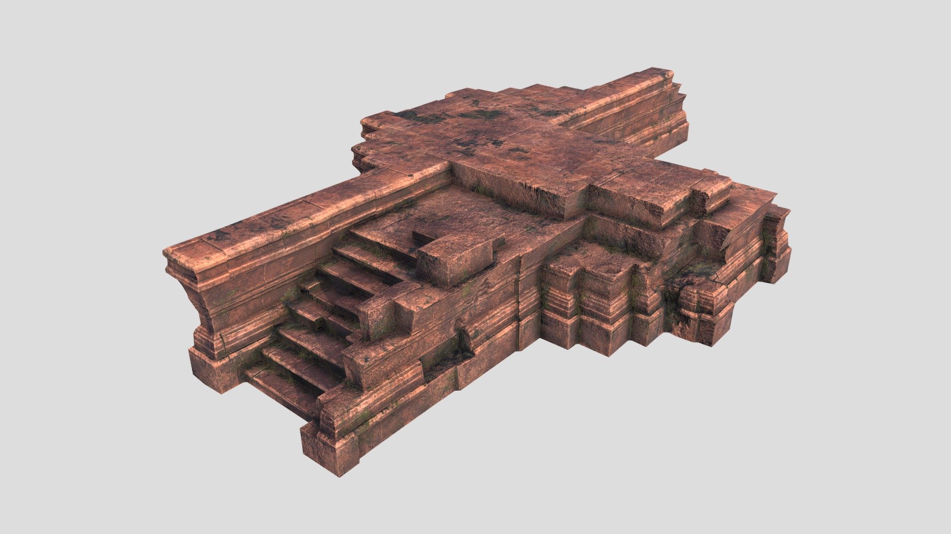 Ruin Ancient Temple - Khmer Architecture A 05