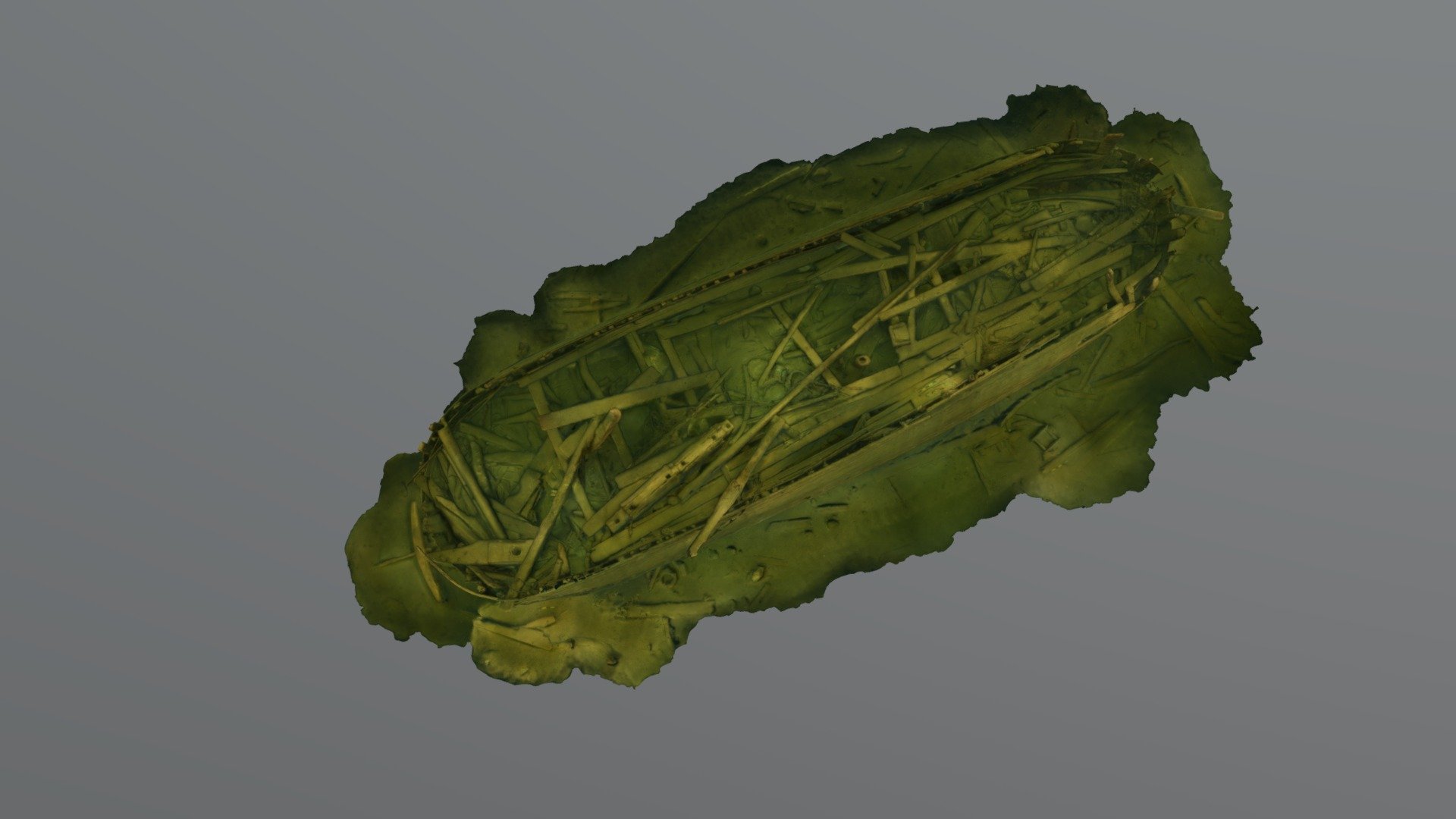 18. sajandi vrakk/ Wreck of an 18th-century ship