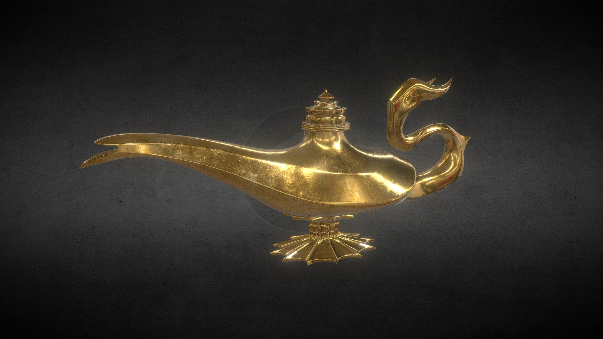 Genie Lamp – Magic Aladdin-Style Golden Lamp