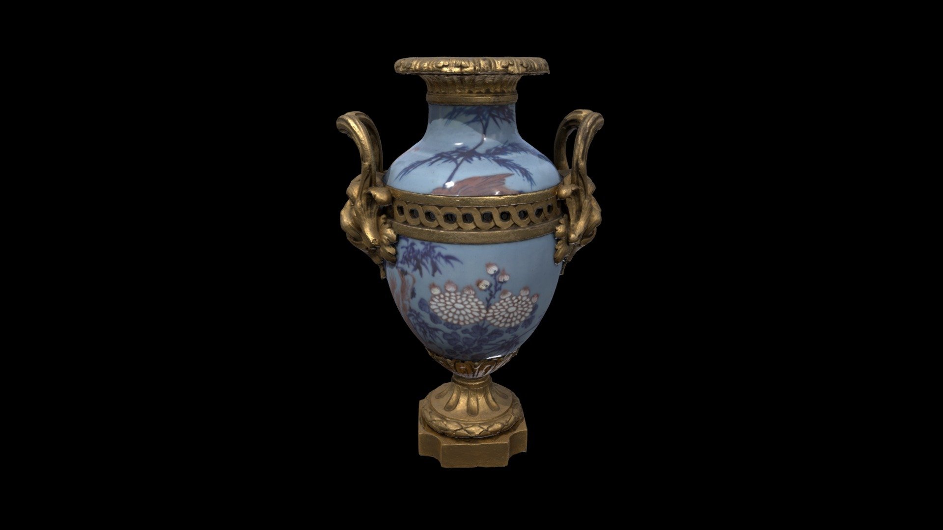 2020.421.3 Vase for a Garniture Set