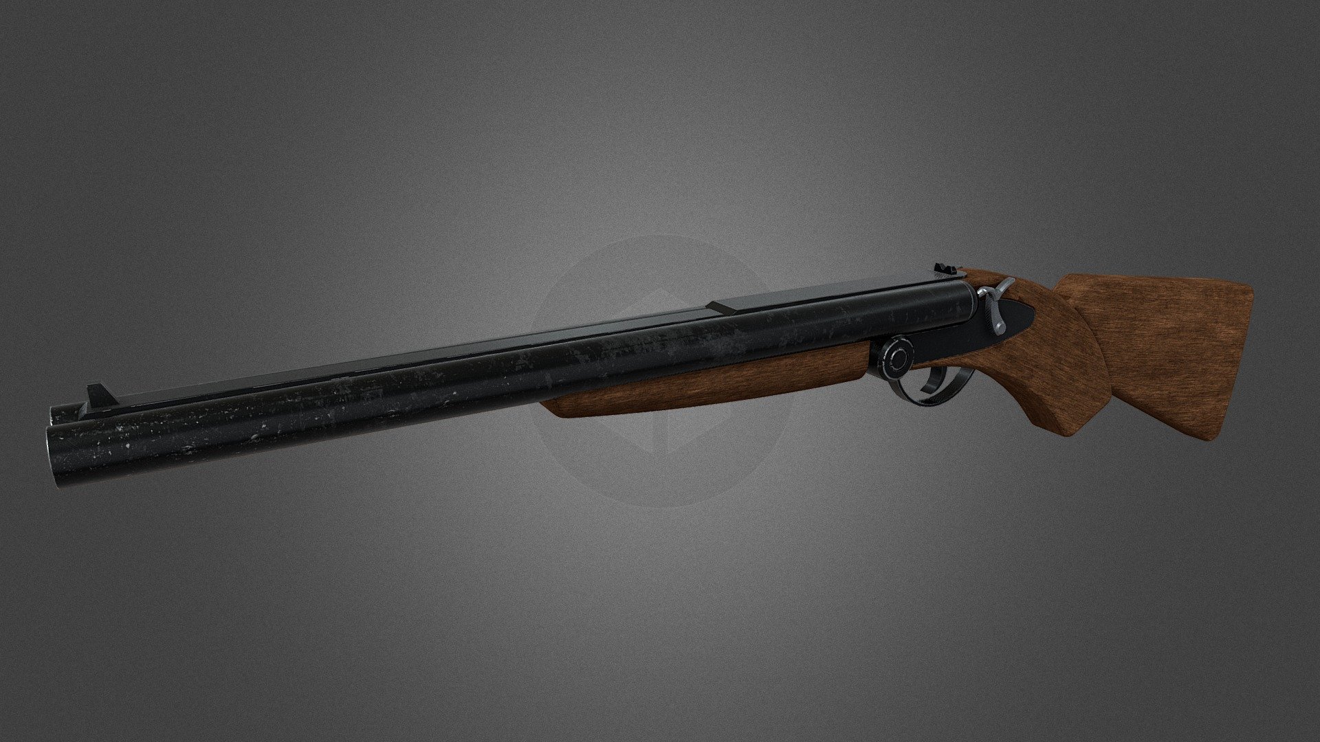 Side-by Side 12-Gauge Shotgun