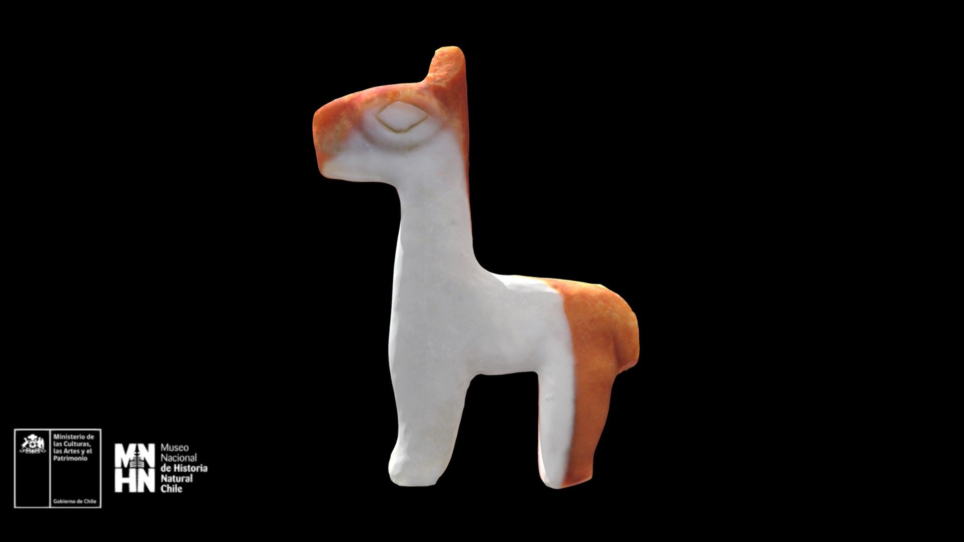 Figura de camélido Inca del cerro El Plomo