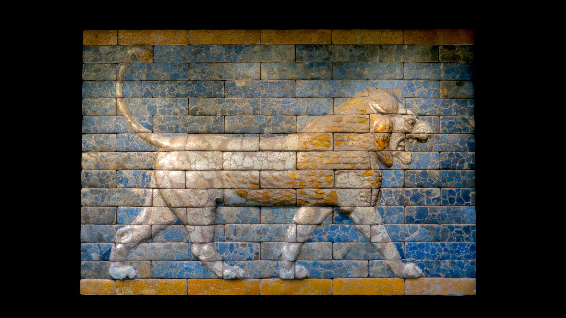 Panel from King Nebuchadnezzar II’s throne room