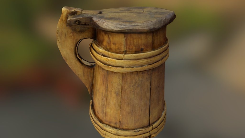 Mary Rose Tankard - Low Poly
