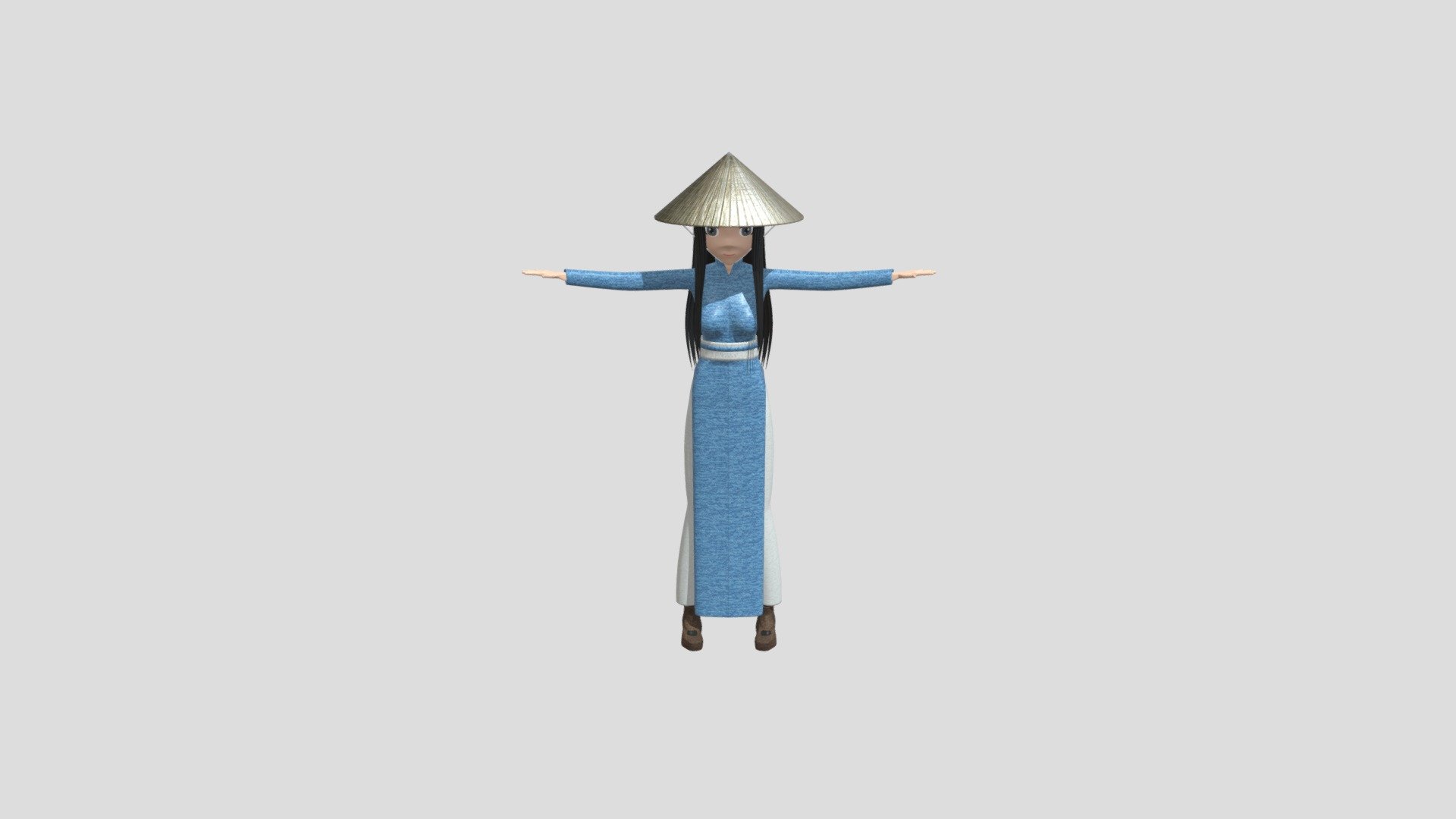 Vietnamese Woman (Basic Rig)