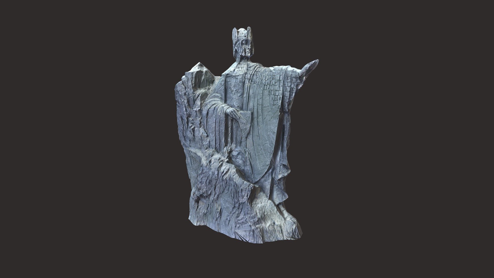 Argonath (Isildur) - 3D Scan