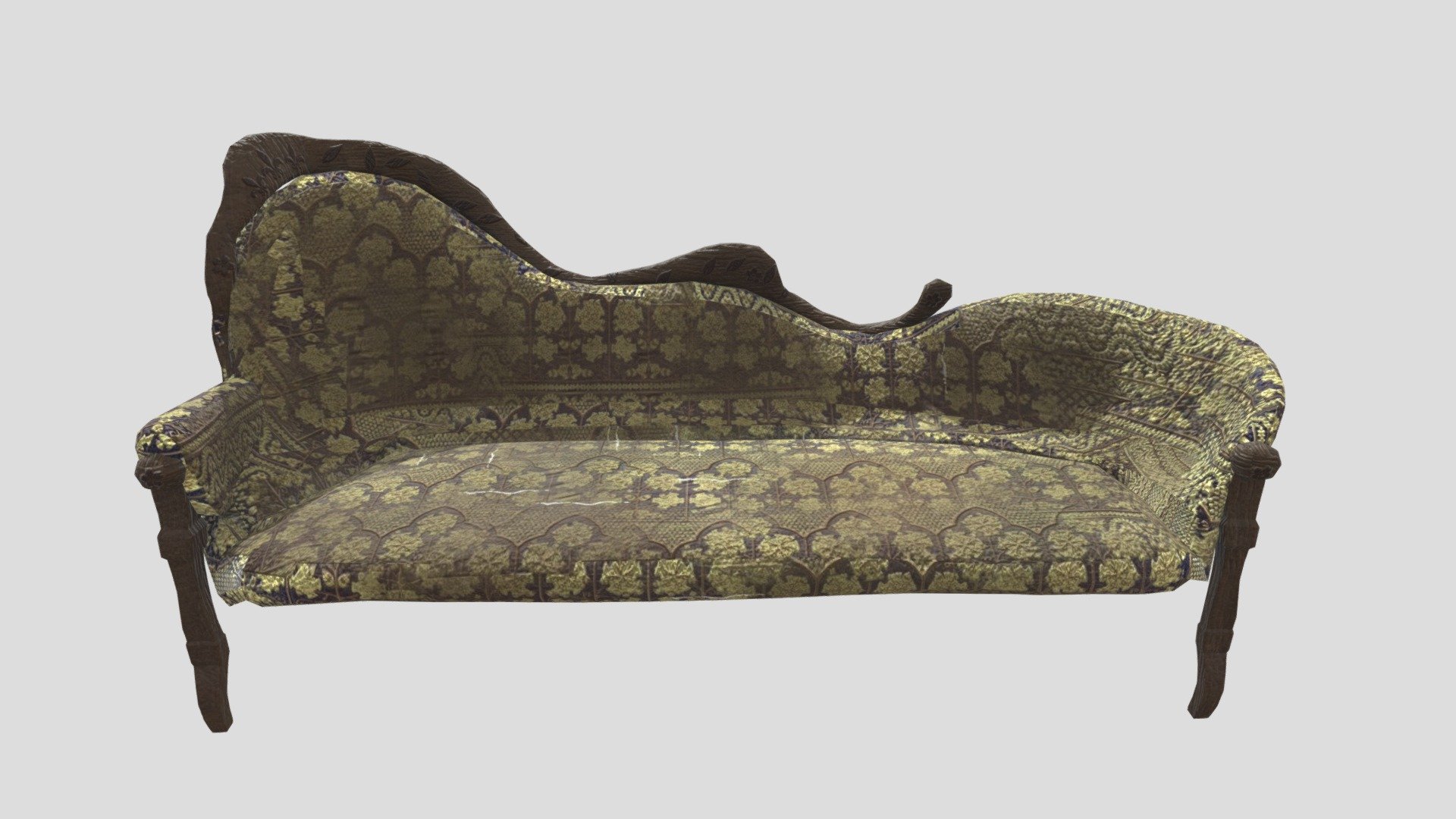 Abandoned Antique Couch
