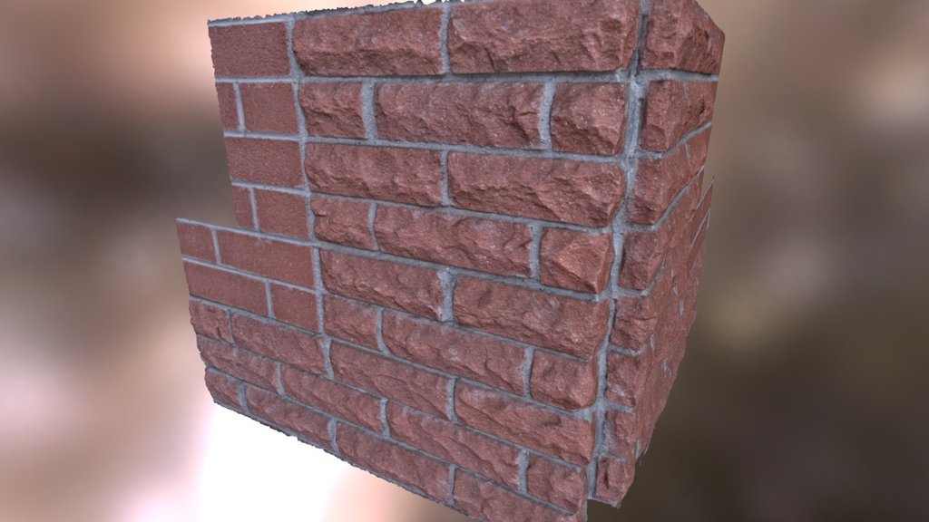 ASU Brick Corner 3D Scan