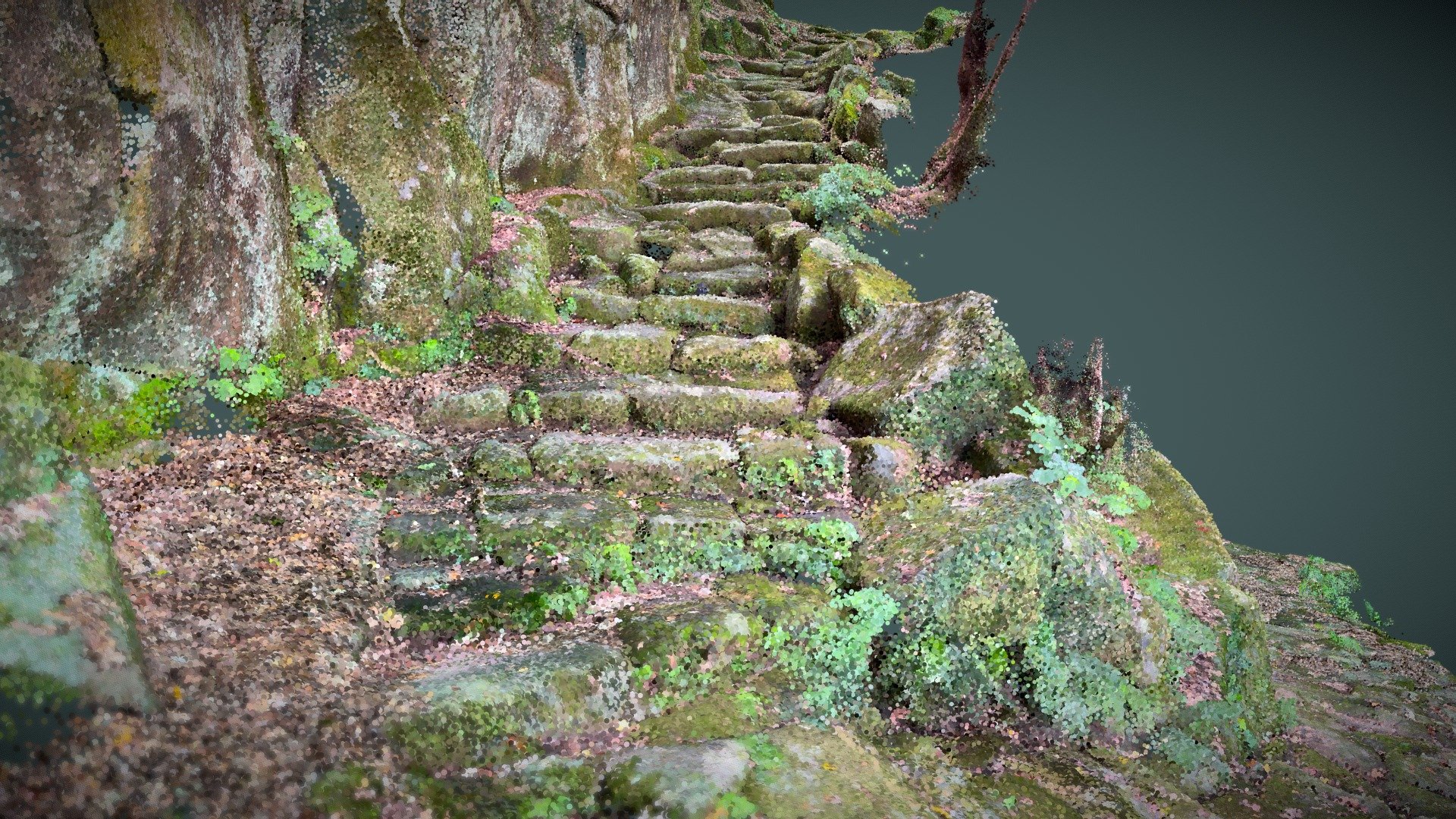 Kakehashi-zaka Slope - iPhone LiDAR