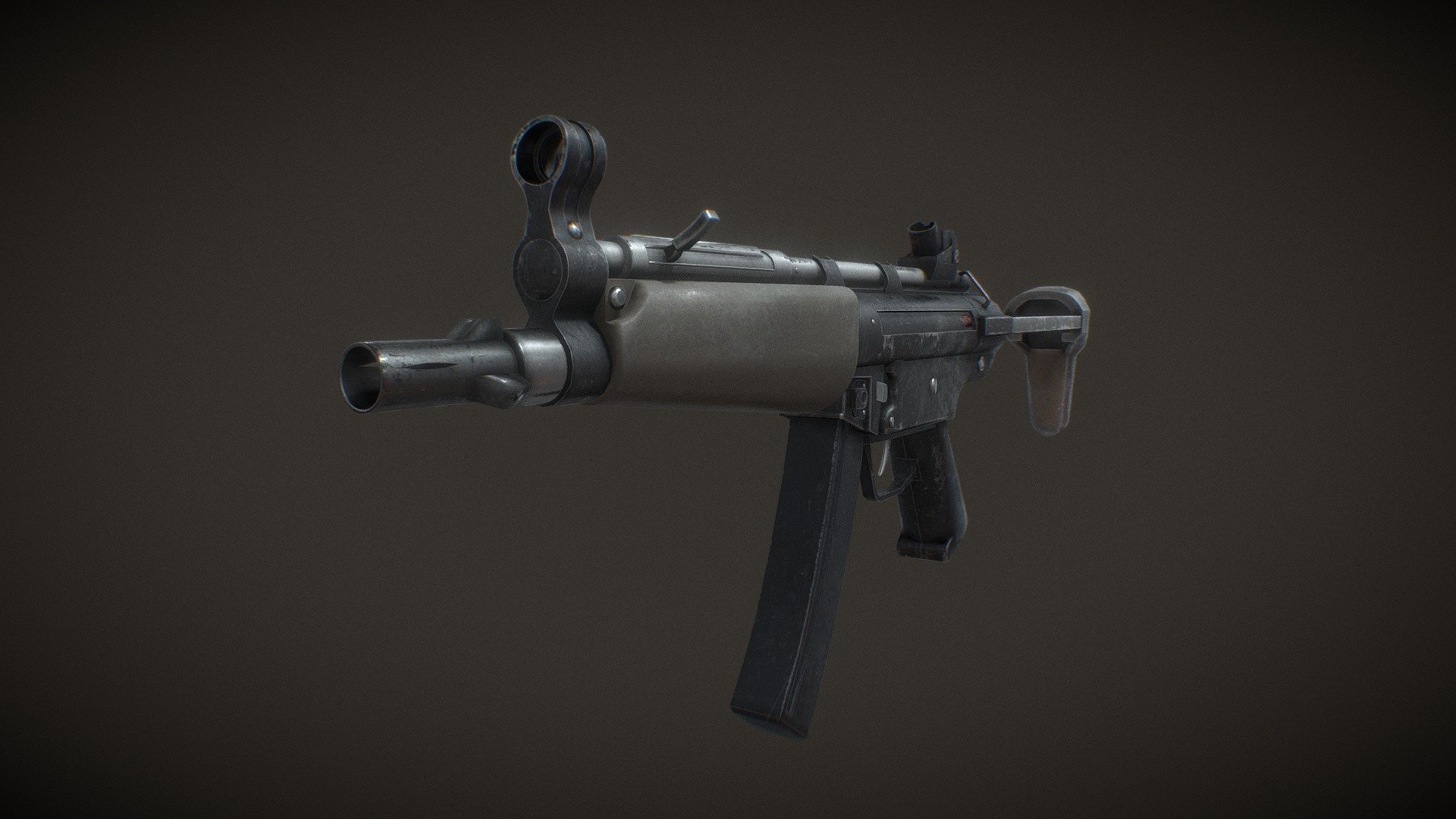 Old Battle Scarred Mp5 - N (show-reel)