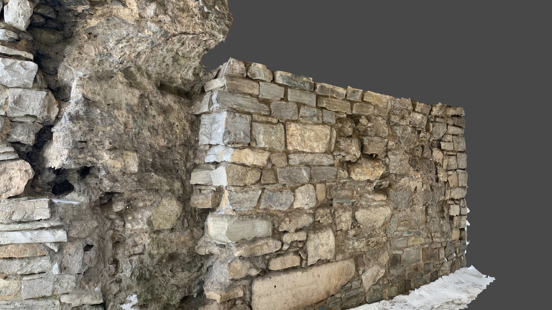 Castle wall