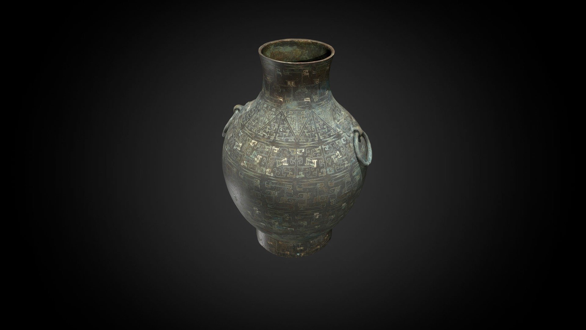 Hu wine vessel, 5th-4th century BCE