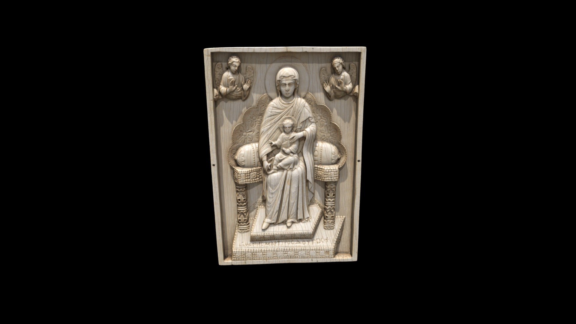 1925.1293 Enthroned Mother Of God