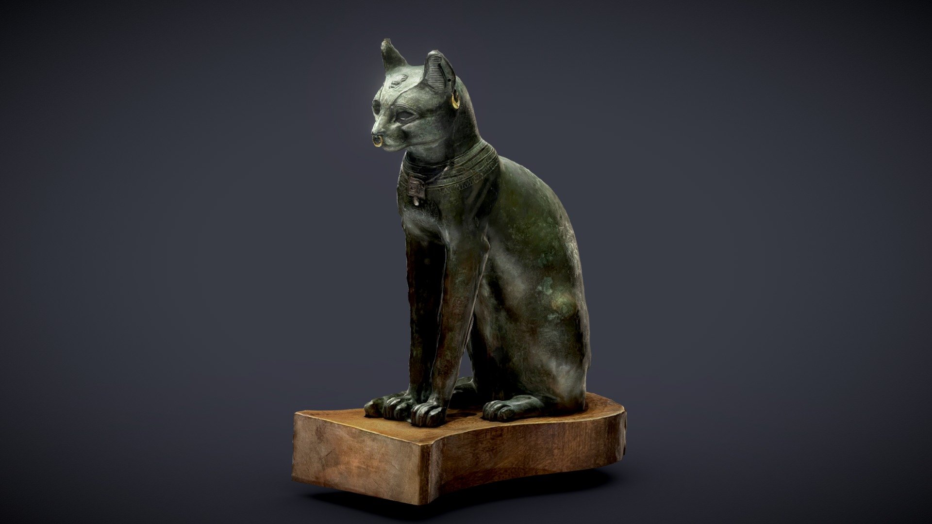 The Gayer-Anderson Cat (Polycam)
