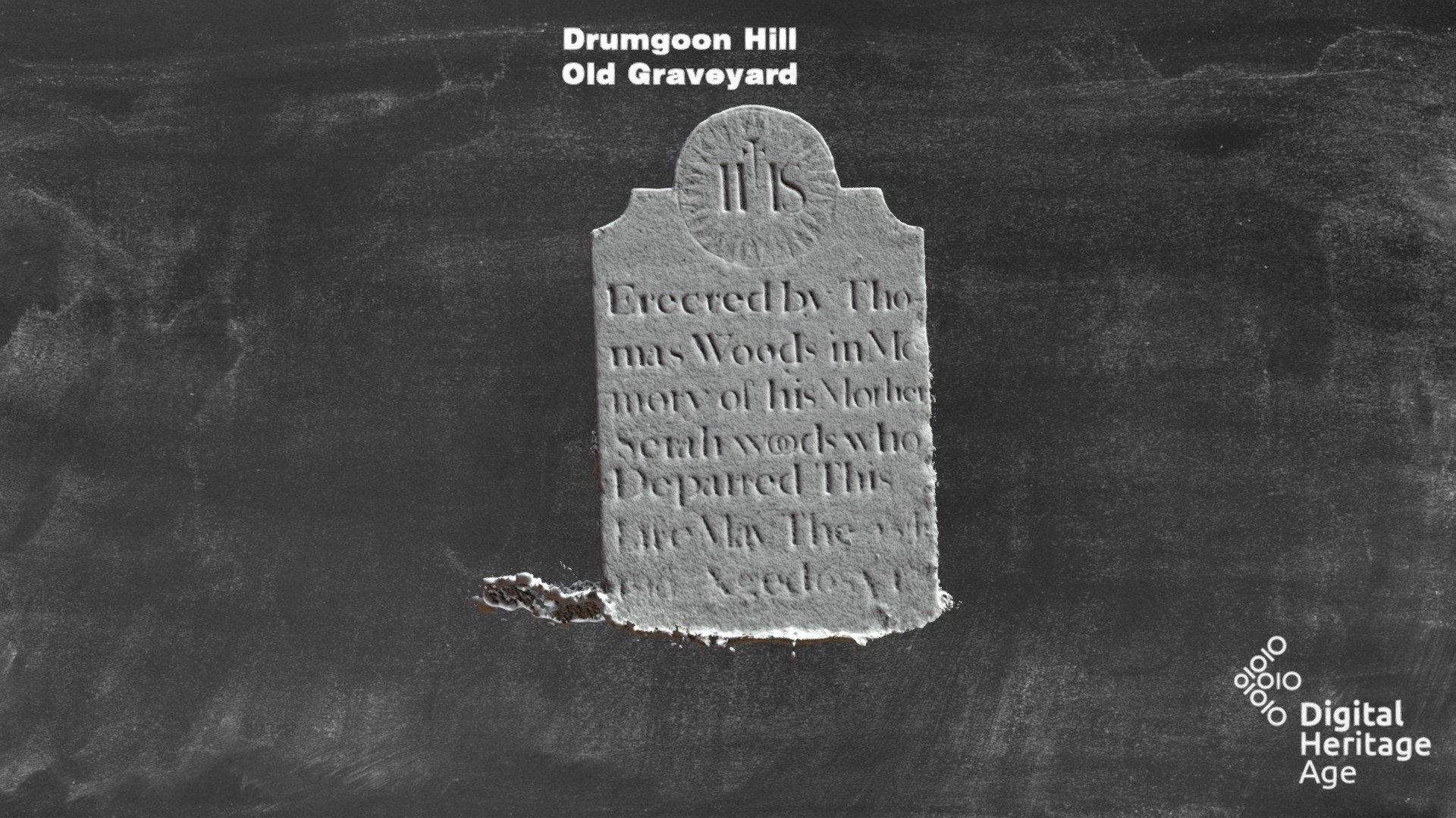 Drumgoon Hill - Old Graveyard Headstone 597
