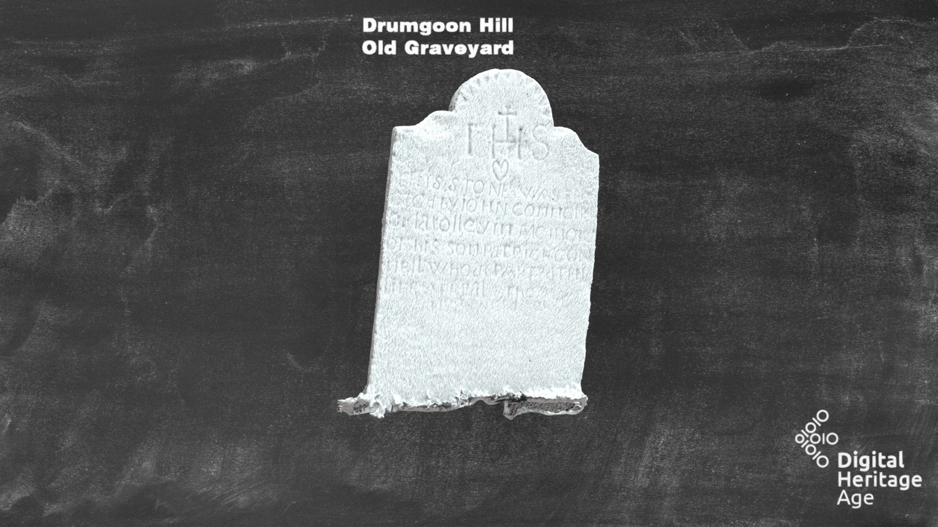 Drumgoon Hill - Old Graveyard Headstone 570