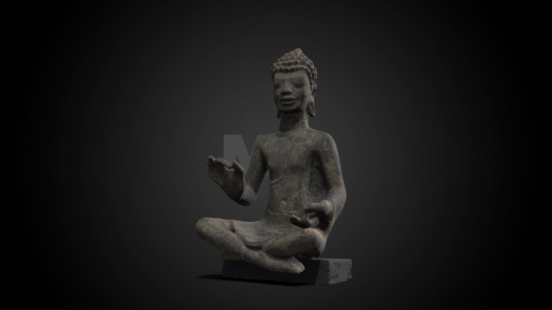 10th C CE Thai Seated Buddha