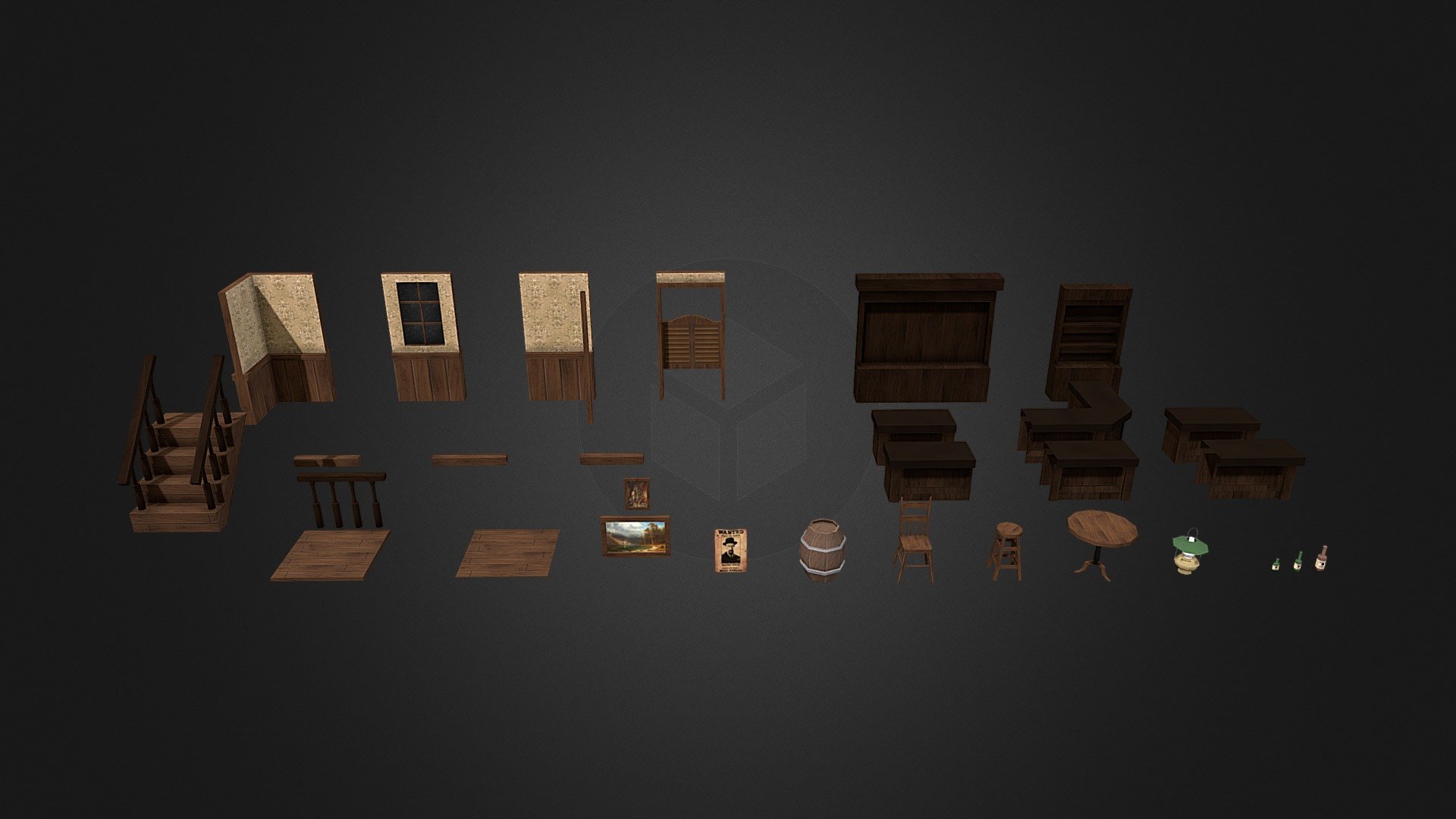 Saloon Modular Interior (Unassembled)