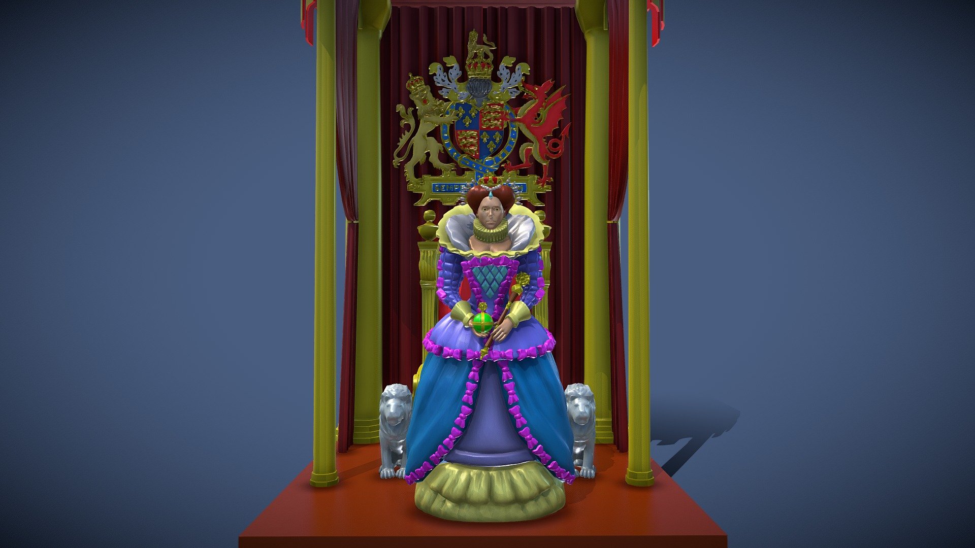 Queen Elizabeth I Of England (1533-1603)