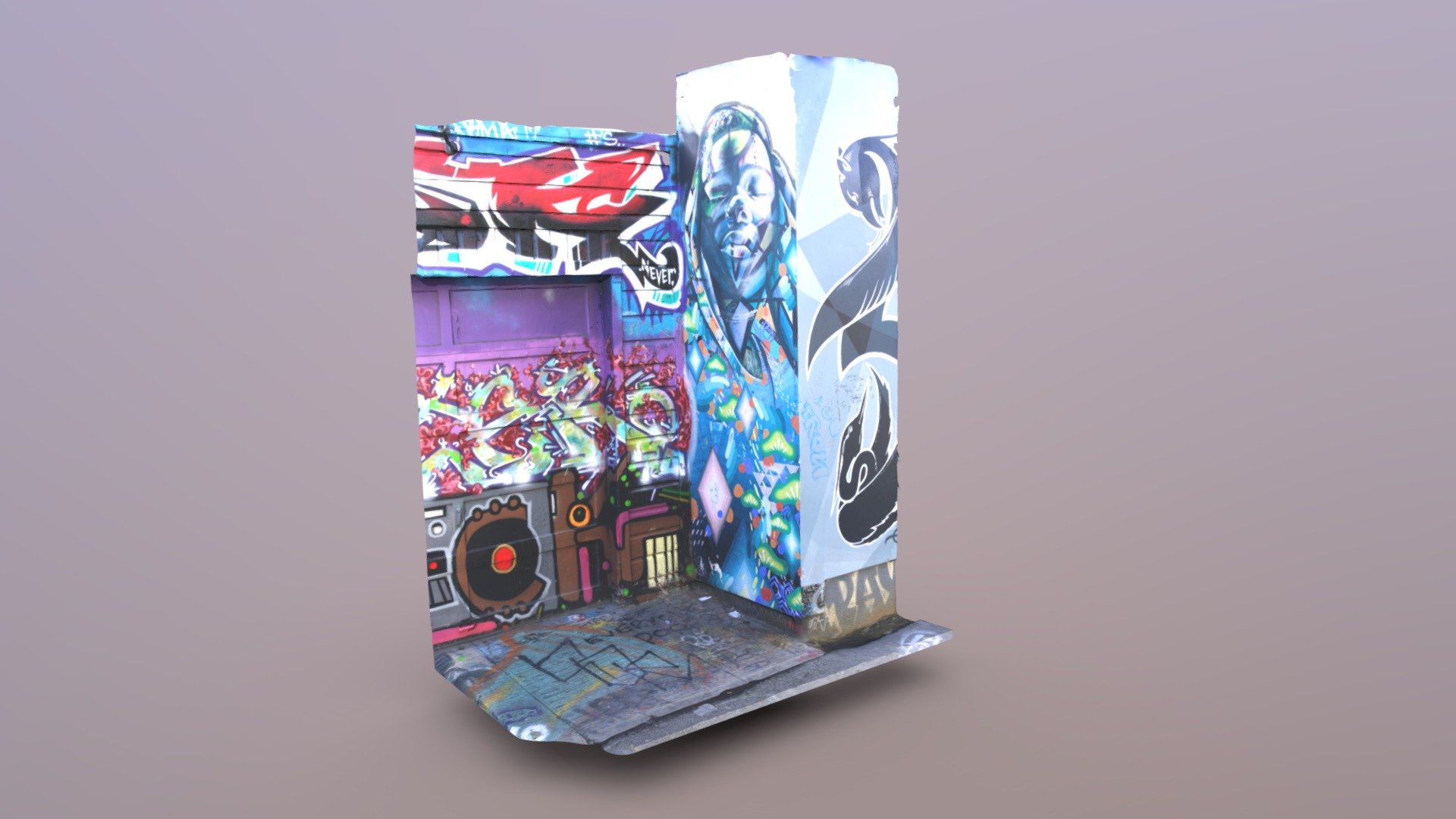 Whole9 Art on Clarion Alley