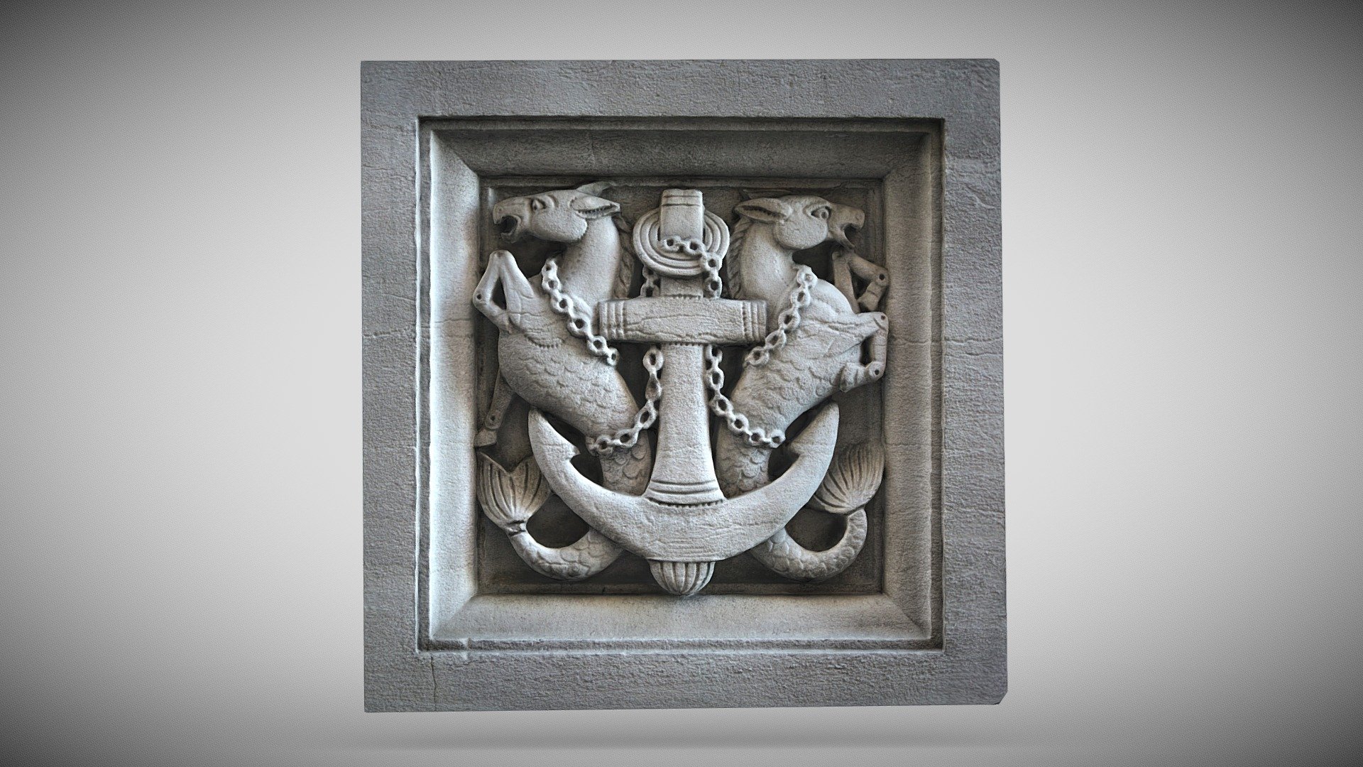Anchor / Seahorse Stonework - 74 Wall St, NY
