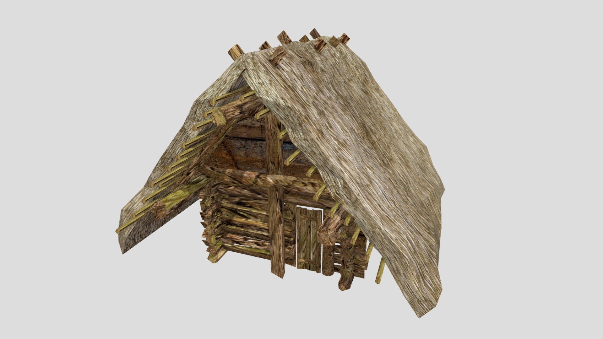 Medieval Slavic cottage