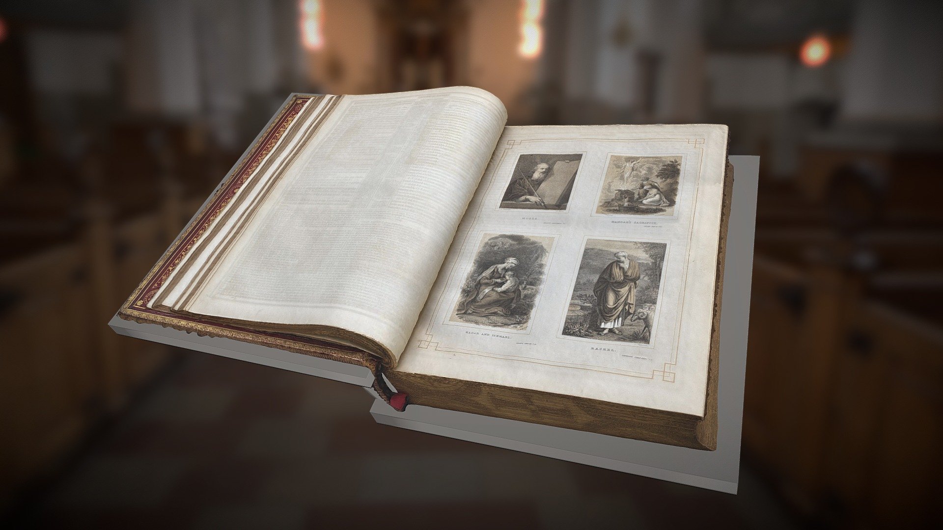 Holy Bible - Open