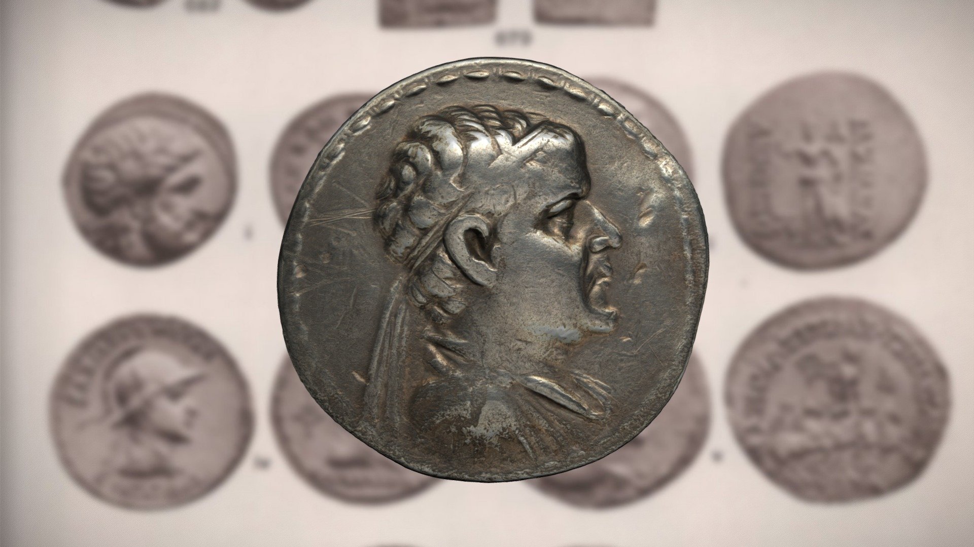 Tetradrachm of Eucratides I