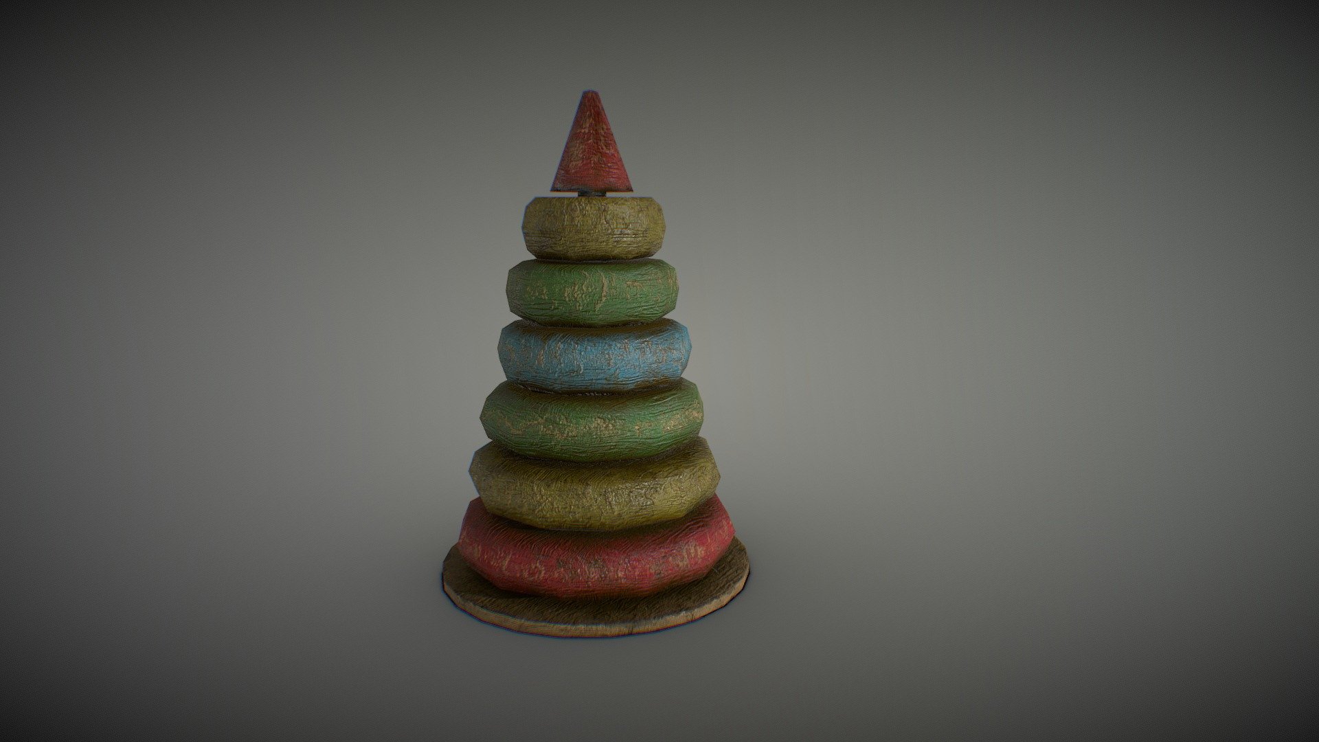 The old toy pyramid of the USSR