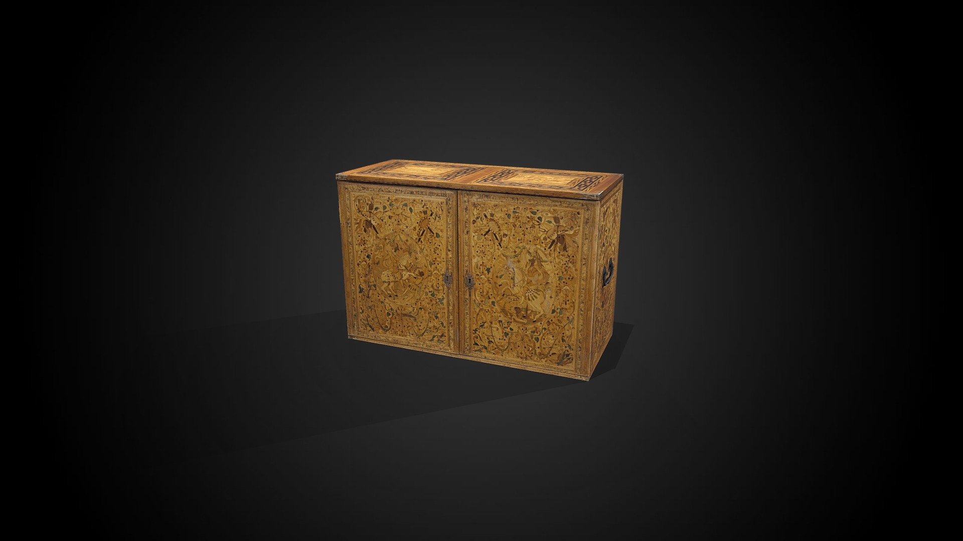 Augsburg table cabinet, c. 1560-1570 CE