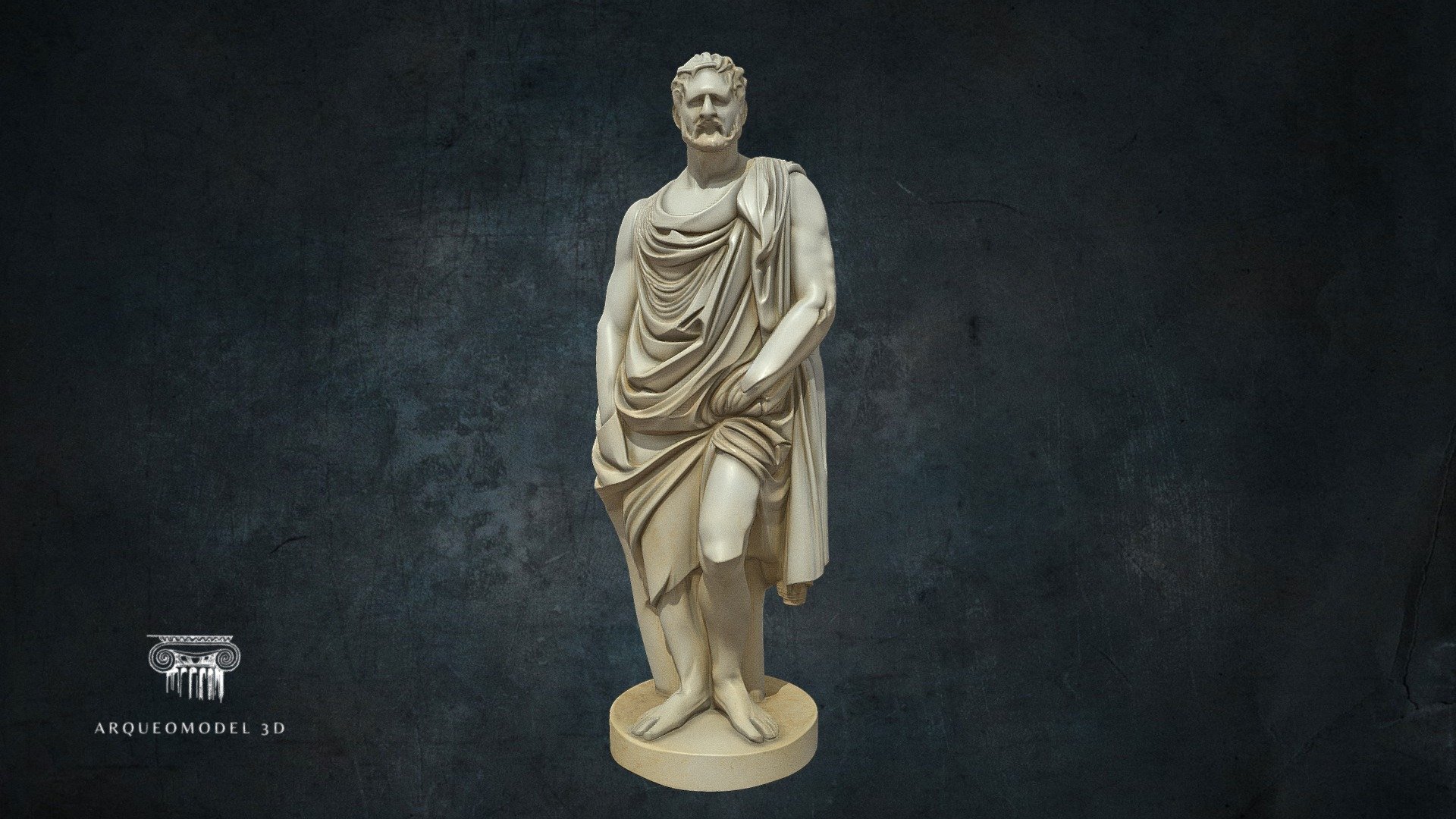 Marble Classical statue man 01 | 3D Printable