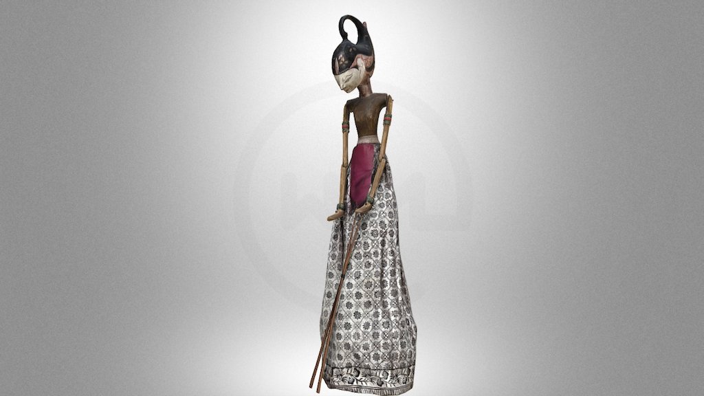“Arjuna” — “Wayang Golek” theatre puppet