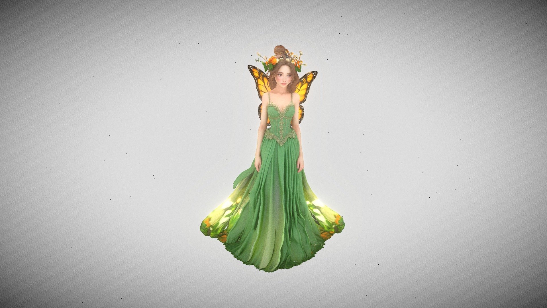 GA Free_251_Monarch Forest Fairy