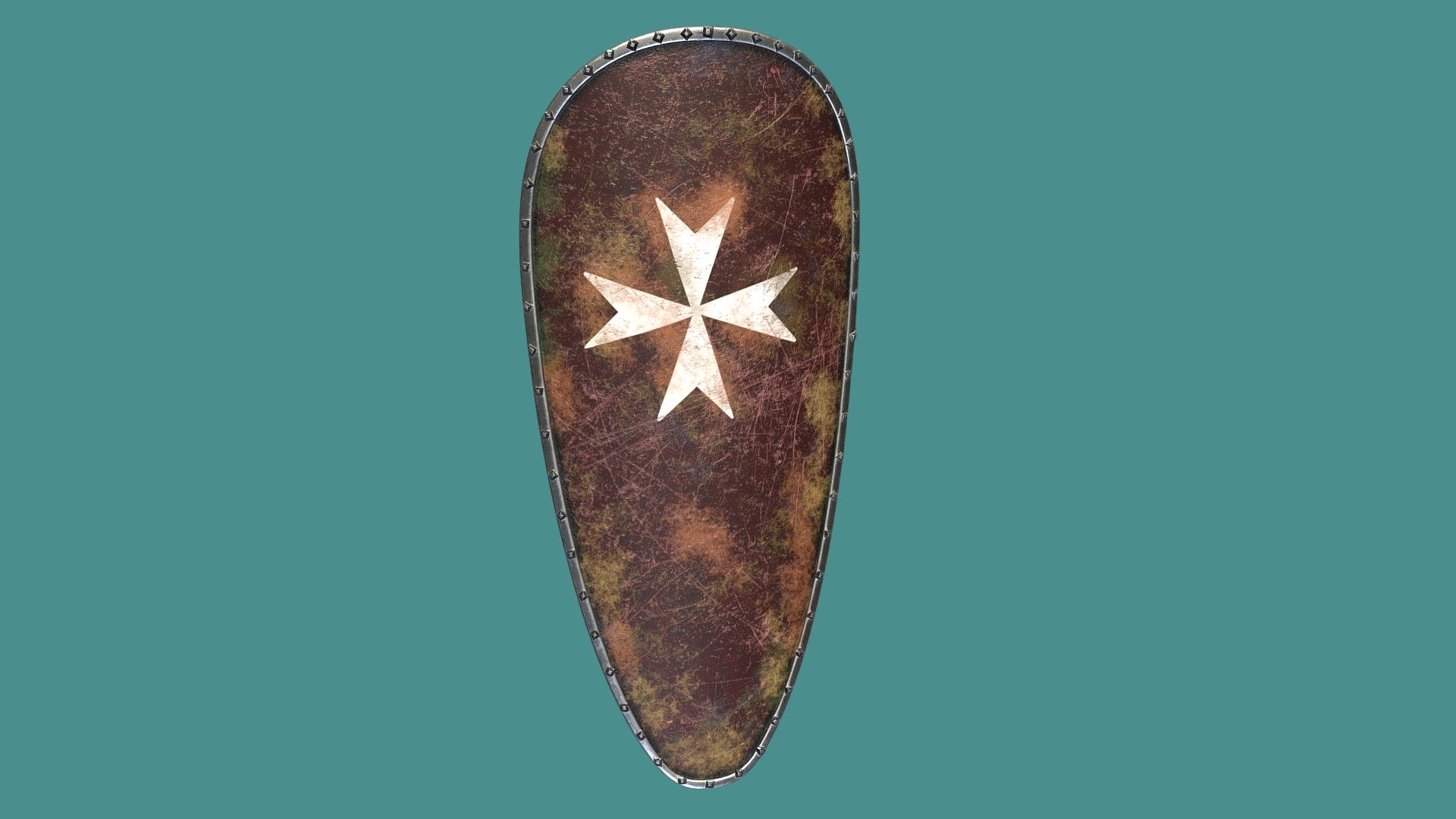 Medieval Shield - Knight Hospitaller