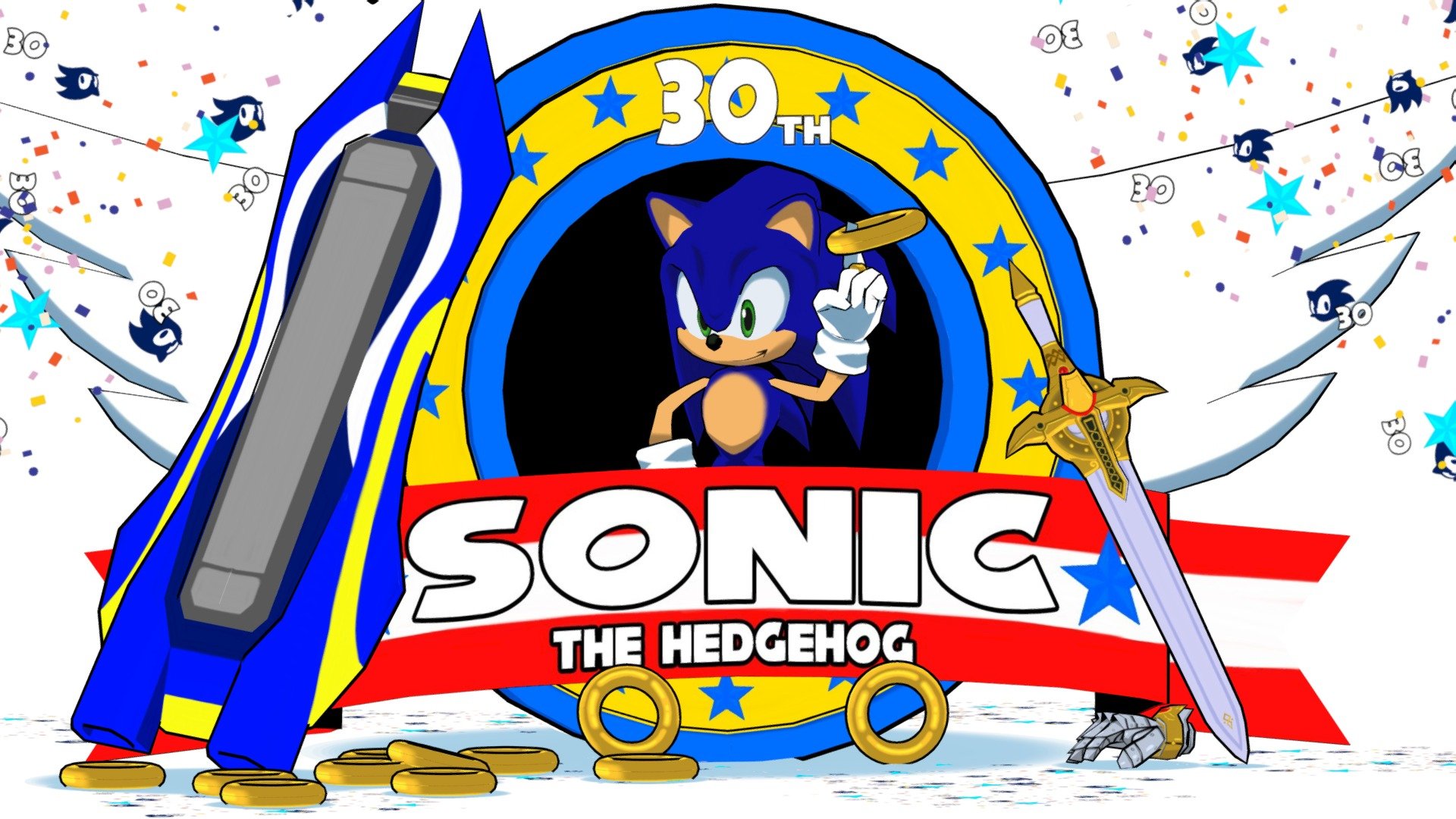 SONIC THE HEDGEHOG 30TH ANIVERSARY!
