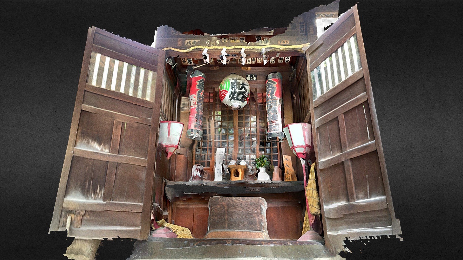 Japanese small shrine scans with iPhone12 Pro