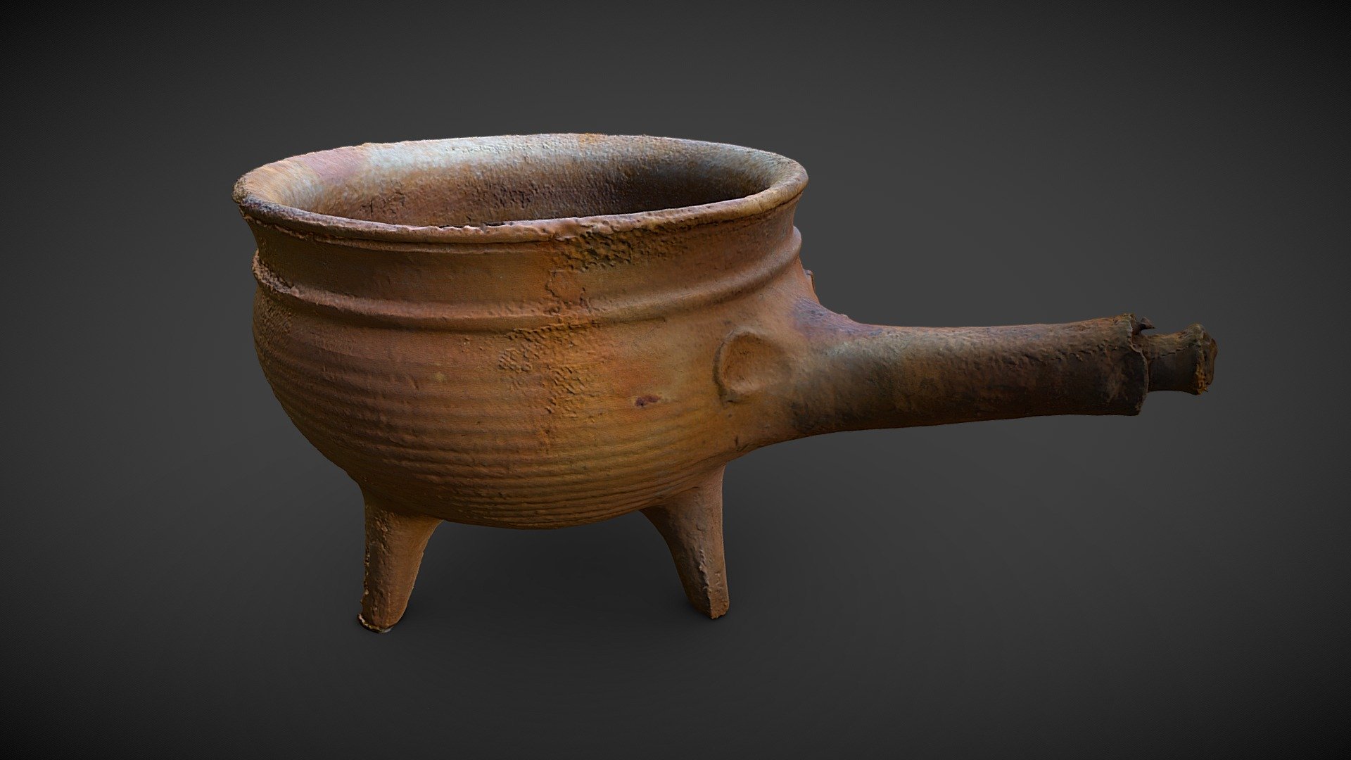 Tripod pot from Kalmar, Sweden