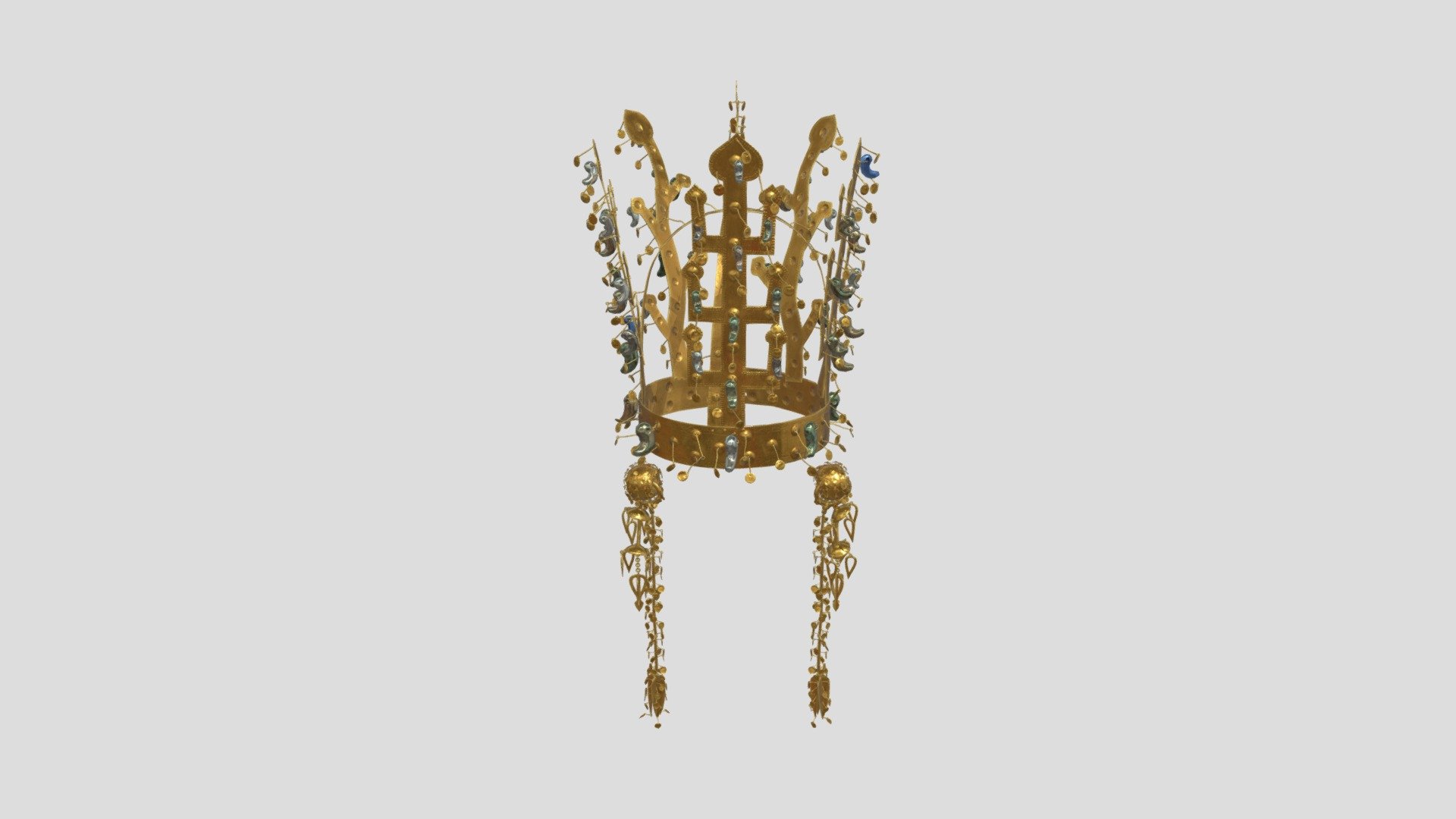 Gold Crown from the Seobong Tomb