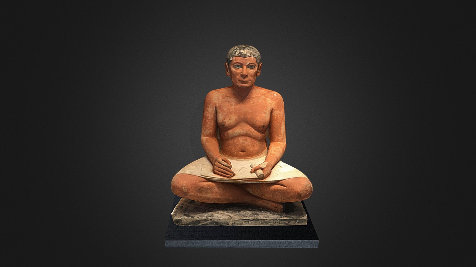 Escriba Sentado, Museo del Louvre (París)