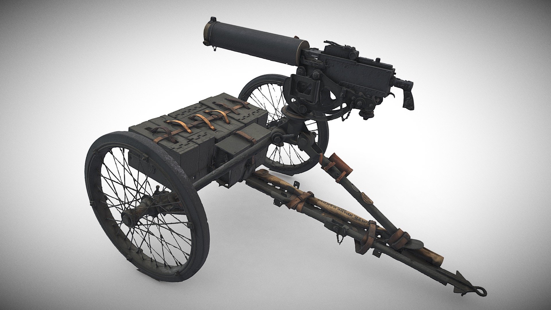 M1917 Machine Gun @Idaho Military History Museum