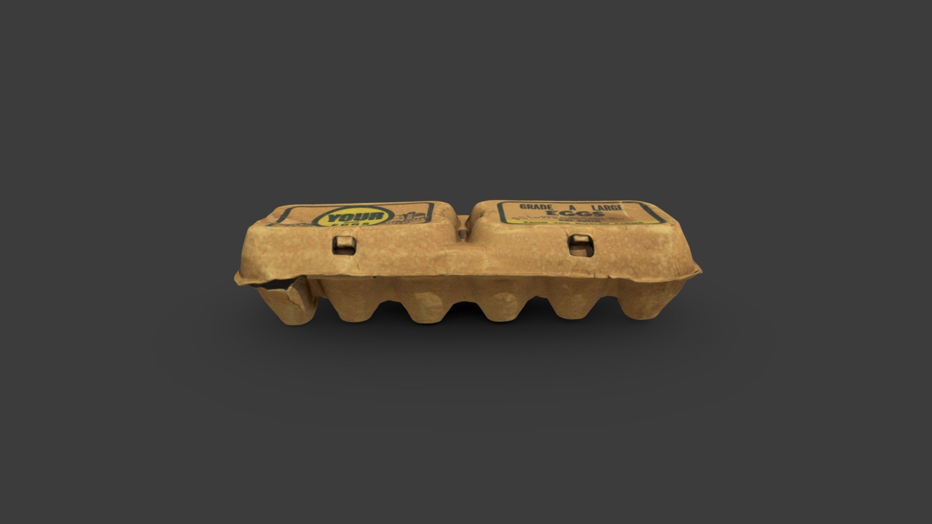 Egg Carton From Muslim Farms