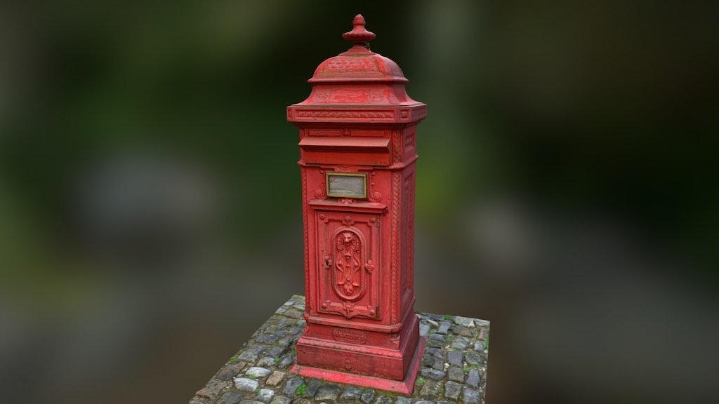 Sketchfab 3D Challenge: Mystreet3Dscan Mailbox