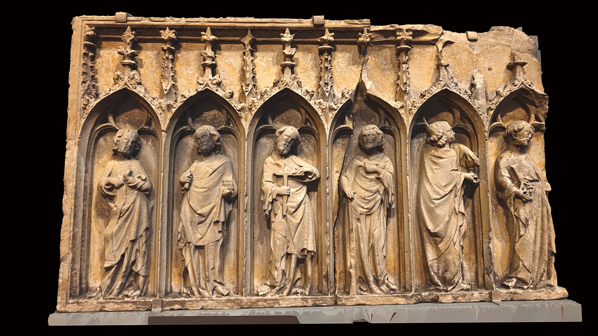 Six Apostles from Retable