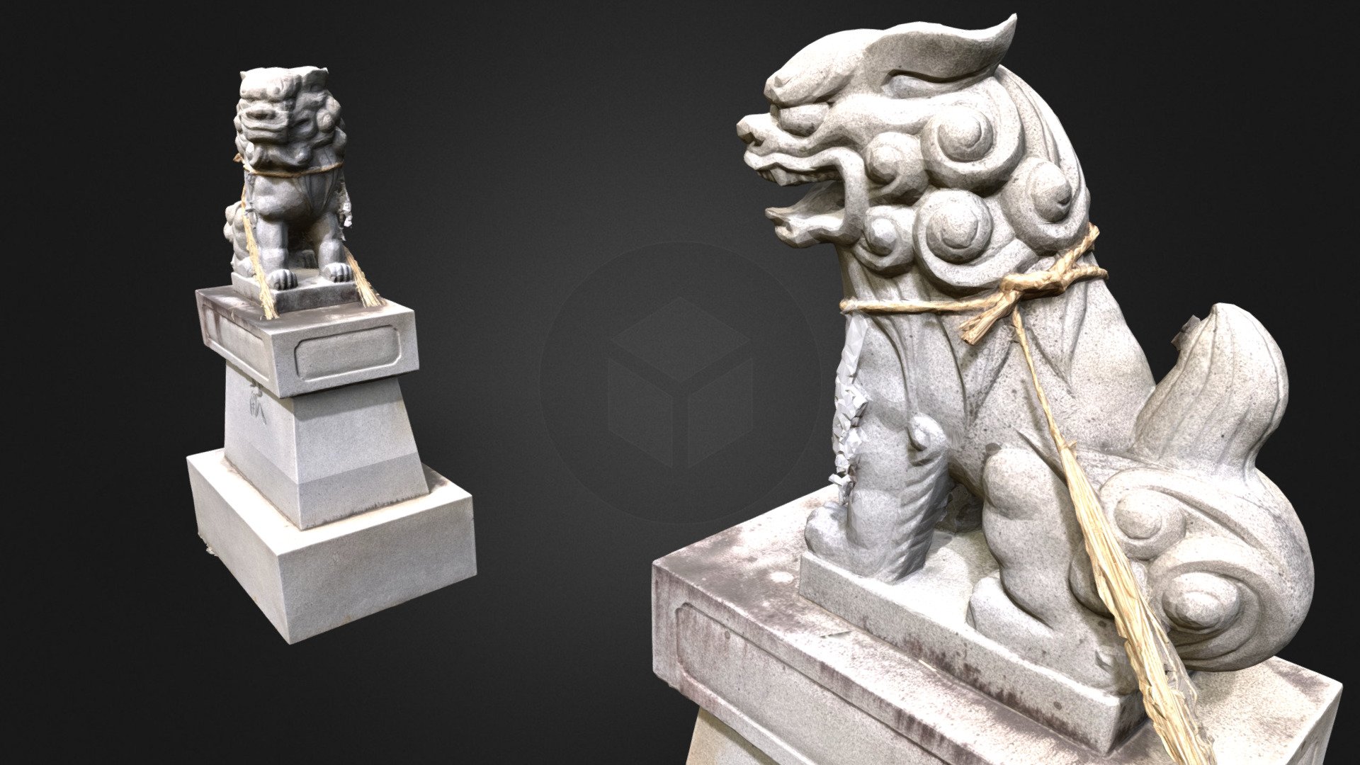 Komainu from Shinto Kasugajinja Shrine