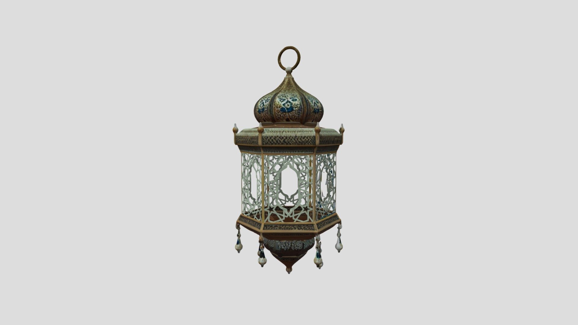 Ornate Islamic Arabian lantern lamp Hanging 2