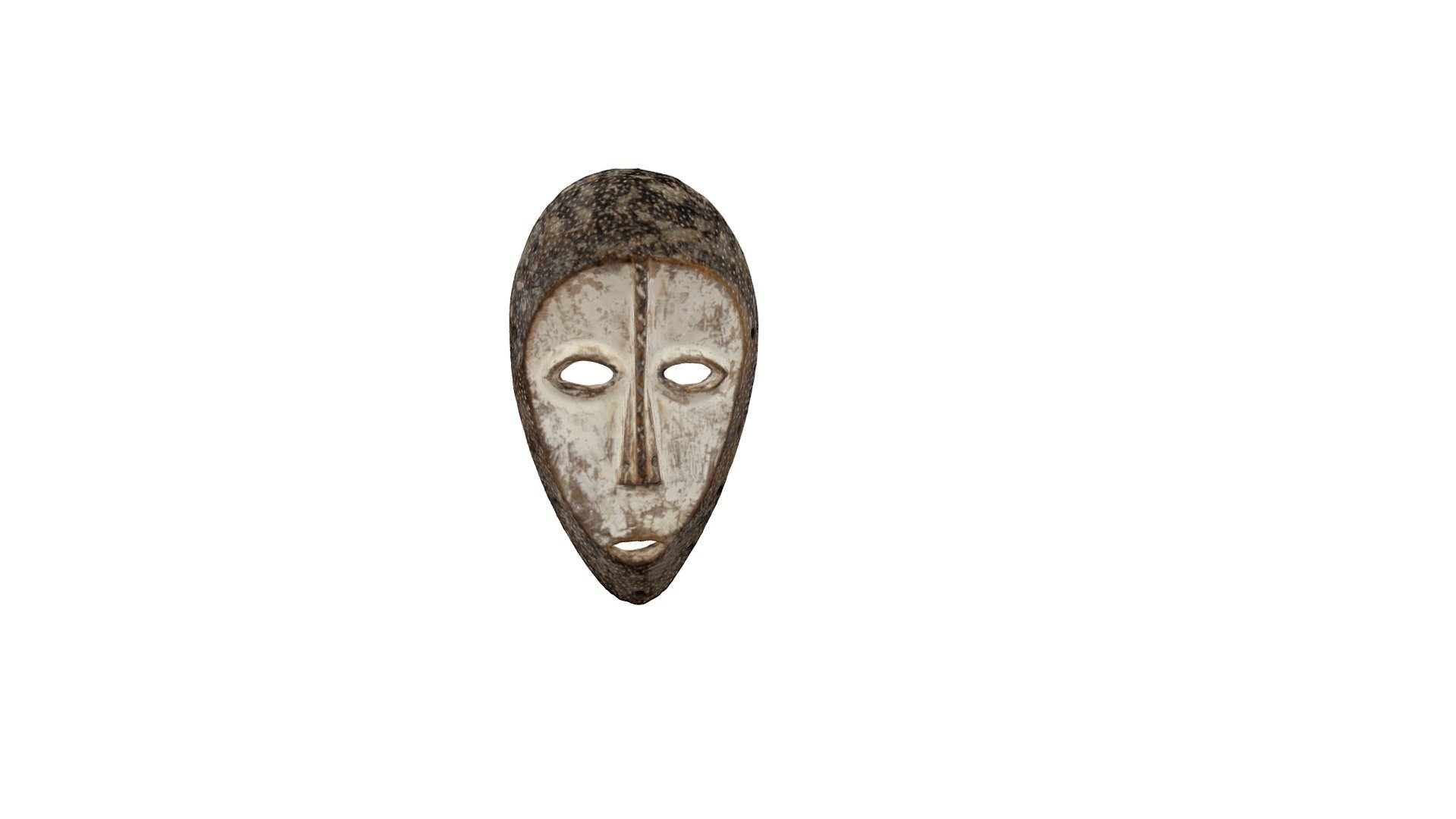 Lega People Bwami Society Rank Mask