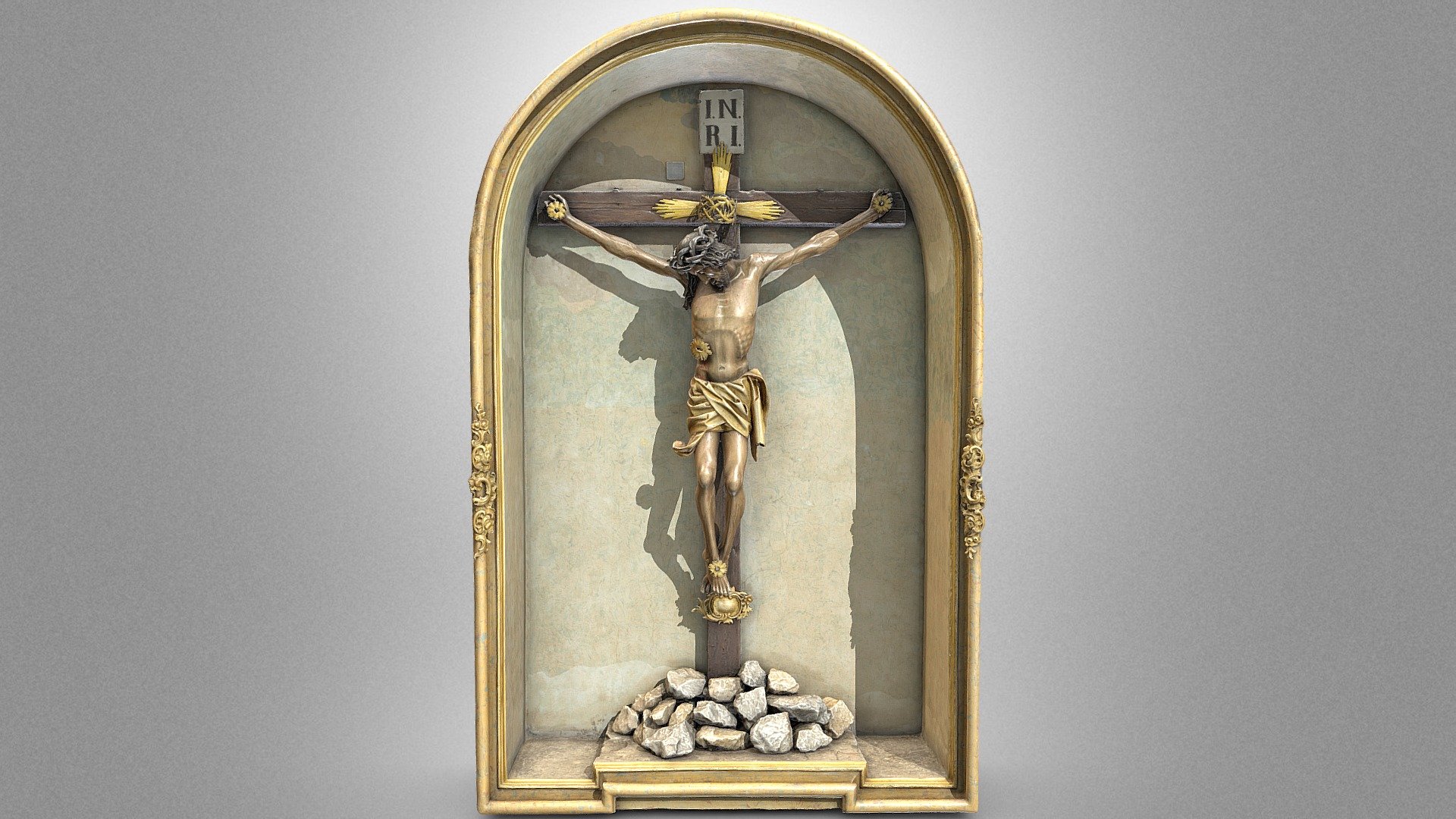Gothic crucifix